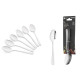 ARDESTO Teaspoons set Black Mars Zenith , 6pcs, stainless steel (AR0706ZT)