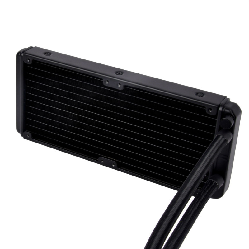 SilverStone Система жидкостного охлаждения Perma Frost Premium PF240-ARGB-V2, LGA 1700, 2066, 2011, 1200, 115X, AM5, AM4, AM3, AM2, FM1, FM2, TDP240W (SST-PF240-ARGB-V2)