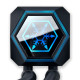 SilverStone Система жидкостного охлаждения Perma Frost Premium PF240-ARGB-V2, LGA 1700, 2066, 2011, 1200, 115X, AM5, AM4, AM3, AM2, FM1, FM2, TDP240W (SST-PF240-ARGB-V2)