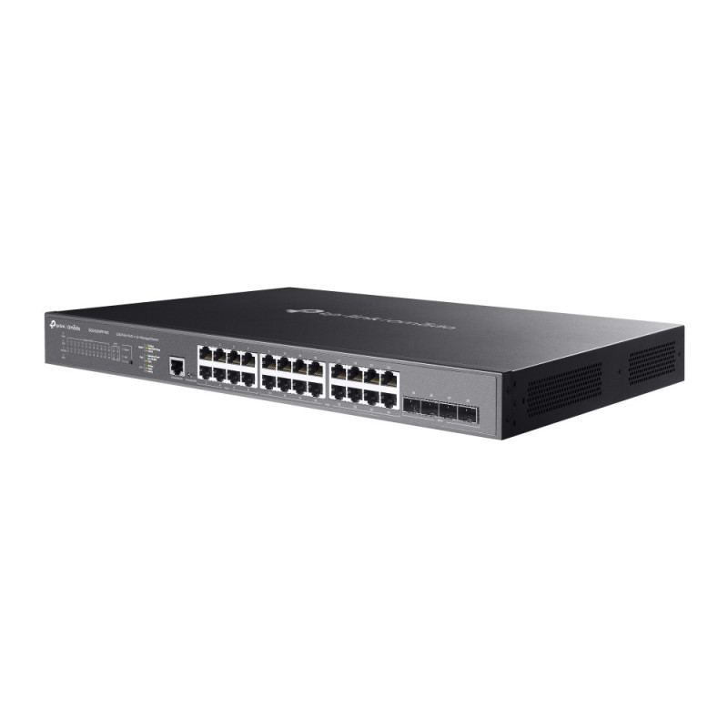TP-Link Комутатор SG3428XPP-M2 24x2.5GE (24xPoE), 4xSFP+, 500Вт, Керований L2