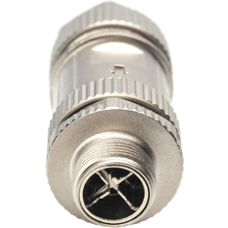 Digitus Коннектор CАТ 6A M12 M, X-coded, STP, IP67 (DN-936M12-P)