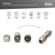 Digitus Коннектор CАТ 6A M12 M, X-coded, STP, IP67 (DN-936M12-P)