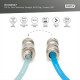 Digitus Коннектор CАТ 6A M12 M, X-coded, STP, IP67 (DN-936M12-P)