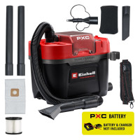 Einhell Professional cordless vacuum cleaner Einhell Professional TP-VC 18/10 Li BL 18V 130mbar 10l container wet/dry cleaning Dust Class L 3.05kg without battery and charger (2347155)