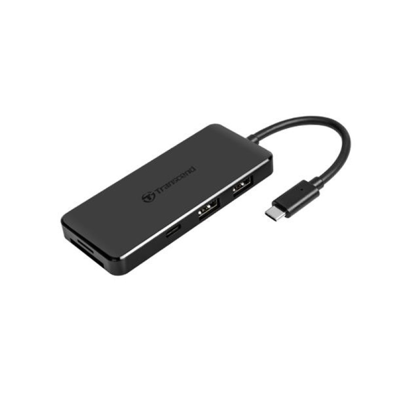Transcend USB 3.1 Type-C > 2xUSB 3.1 Type-A/2xType-C/microSD/SD (TS-HUB5C)