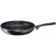 Tefal Day by Day pan with lid, 24cm, with lid, aluminum, bakelite, glass, black (B5580423UA)