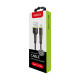 Дата кабель USB 2.0 AM to USB-C 2.0m CBFLEXT2 Black Intaleo (1283126521423)