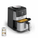 Tefal Мультипіч Easy Fry Silence, 1670Вт, чаша-5л, сенсорне керув., 10 програм, пластик, нерж. сталь-чорний (EY552DE0)