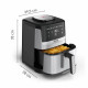 Tefal Мультипіч Easy Fry Silence, 1670Вт, чаша-5л, сенсорне керув., 10 програм, пластик, нерж. сталь-чорний (EY552DE0)