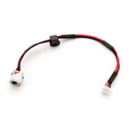 Разъем питания ноутбука с кабелем для Acer PJ253 (5.5mm x 1.7mm), 4-pin, 19 см Универсальный (A49044)