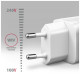 Зарядное устройство AXAGON 1xUSB + 2xUSB-C 65W QC4+ PD3.0 PPS white (ACU-DPQ65W)
