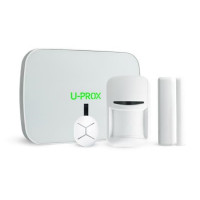 U-Prox Комплект охранной сигнализации MPX LE KF kit White, MPX LE, PIR, WDC, Keyfob B4, беспроводной, белый (4820261371000)