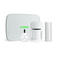 U-Prox MPX LE KF kit White security alarm system, MPX LE, PIR, WDC, Keyfob B4, wireless, white (4820261371000)