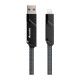 Дата кабель USB-C to USB-C + Lightning + USB-A 1.5m Black Proda (PD-B96th-BK)