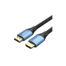 Кабель мультимедийный HDMI M to HDMI M 3.0m V2.0 4K60Hz aluminum alloy blue Vention (ALHSI)