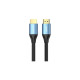 Кабель мультимедийный HDMI M to HDMI M 3.0m V2.0 4K60Hz aluminum alloy blue Vention (ALHSI)