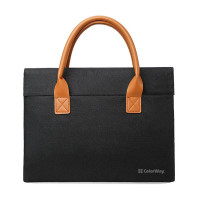 Сумка для ноутбука ColorWay Stylish 15.6" Black (CW-LBS156-BK)