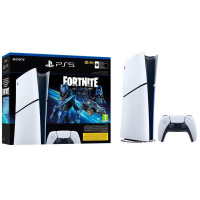 PlayStation Ігрова консоль 5 Slim Digital Edition (Fortnite® Cobalt Star Bundle) (1000045170)