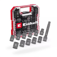 Einhell 40mm 1/2  Impact Socket Set (10–21 mm), 12-Piece, Case, 0.78 kg (109283)