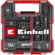 Einhell 40mm 1/2  Impact Socket Set (10–21 mm), 12-Piece, Case, 0.78 kg (109283)