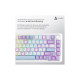 Клавиатура Ajazz AK820 MAX Magnetic Switch RGB USB White (AK820MAX-WM-PWB)