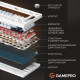 Клавиатура GamePro Genesis Warden MK160BL Outemu Swithes USB White (MK160BL)