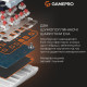 Клавиатура GamePro Genesis Warden MK160BL Outemu Swithes USB White (MK160BL)
