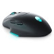 Мышка Dell Alienware AW620M Wireless Dark Side of the Moon (545-BBFB)