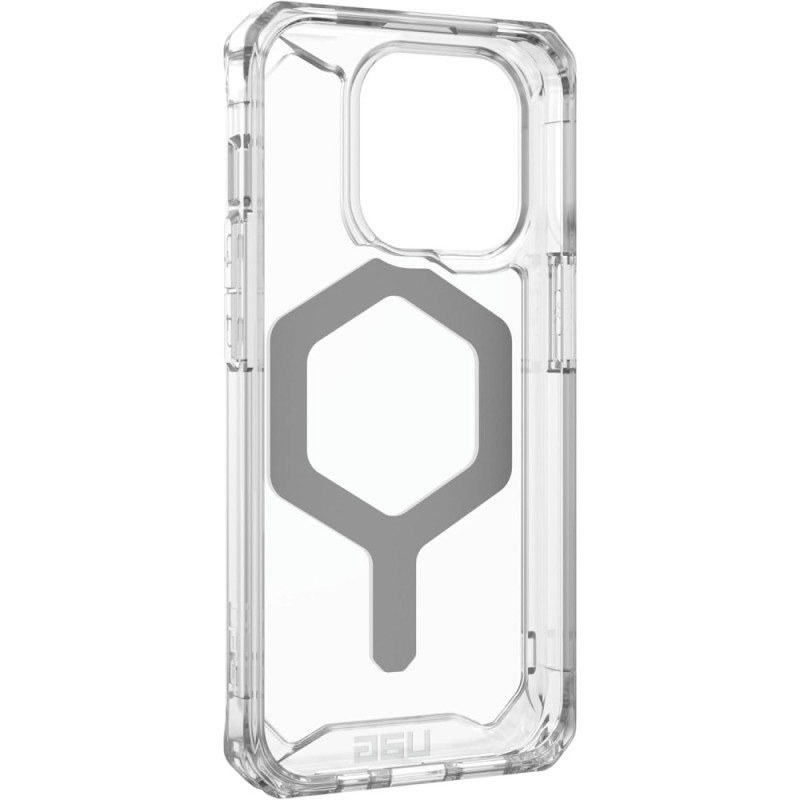 UAG Apple iPhone 15 Pro Plyo Magsafe, Ice/Silver