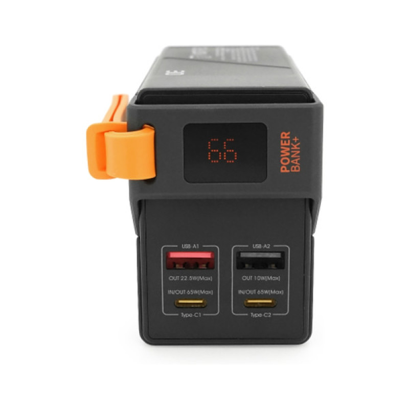 Батарея універсальна FULLTECH 30000mAh, PD65W+22.5W, Input(Type-C), Output(USB,Type-C) (PRIME-30/65)