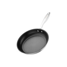ARDESTO Fry pan Gemini Gazzo 26 cm, grey, stainless steel