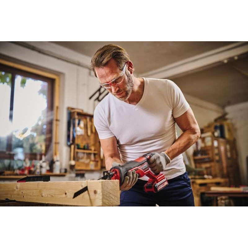 Einhell Cordless Reciprocating Saw TE-AP 18/26 Li - Solo, PXC, 18В, 26 mm, 0-2600 rpm, 180 mm, 2.1 kg, SOLO (4326290)