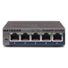 NETGEAR Комутатор GS105E 5xGE, керований L2 (GS105E-200PES)