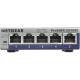 NETGEAR Комутатор GS105E 5xGE, керований L2 (GS105E-200PES)
