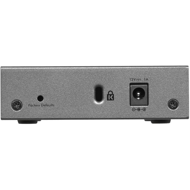 NETGEAR Комутатор GS105E 5xGE, керований L2 (GS105E-200PES)