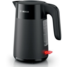 Bosch Electric kettle, 1.7L, plastic, black (TWK2M163)