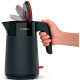 Bosch Электрочайник 1.7л, пластик, черный (TWK2M163)