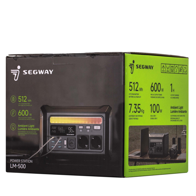 Segway Portable Power Station Lumina 500 (AA.20.01.01.0004)