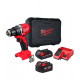 Milwaukee cordless drill/driver М18 BLPDRC-422С 18V 1x2A h 1x4A h 60Nm 500 1700 rpm Spare part M12-18C case 1.5 kg (4933492825)