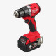 Milwaukee cordless drill/driver М18 BLPDRC-422С 18V 1x2A h 1x4A h 60Nm 500 1700 rpm Spare part M12-18C case 1.5 kg (4933492825)