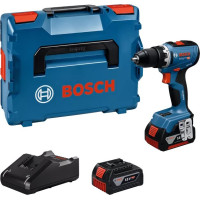 Bosch сordless drill-driver GSR 18V-65 18V 2x5A h 21 55Nm 0-550 0-2100rpm ZP GAL18V-40 1.06kg (0.601.9N3.203)