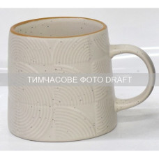 ARDESTO Чашка Dafne, 420мл, кераміка, бежевий (AR3067BG)