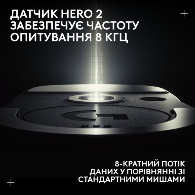 Мышка Logitech G Pro X Superlight 2 Lightspeed Wireless White (910-006638)