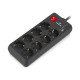 Мережевий фільтр живлення REAL-EL RS-PROTECT 805 3m, black (EL122300043)