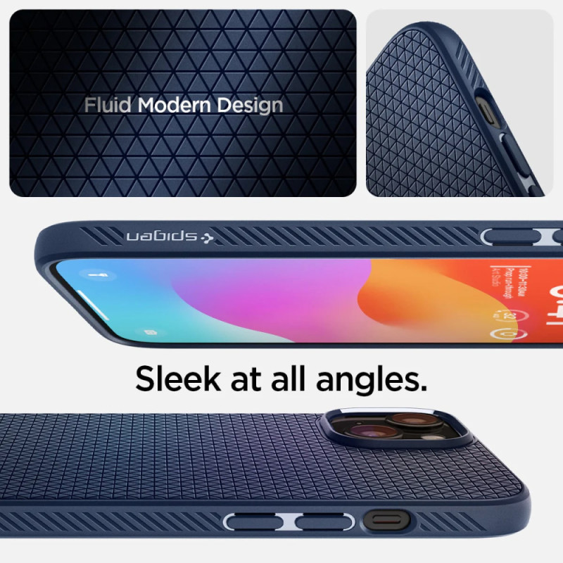 Spigen Apple iPhone 15 Plus Liquid Air, Navy Blue
