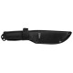 Neo Tools Tactical knife, 220mm, blade 108mm, 3Cr13, nylon sheath (63-108)
