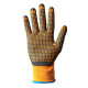 Neo Tools Work gloves, nitrile coating, nitrile dots, nylon, size 10, orange (97-621-10)