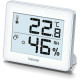 Beurer thermohygrometer, in measurement, temperature, humidity, time, CR2025х1, included, white (HM_16)