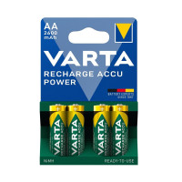 VARTA Аккумулятор NI-MH Power AA 2600 мАч, 4 шт. (05716101404)