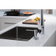 Hansgrohe Dispenser for detergents A71, 500ml, black matt (40468670)